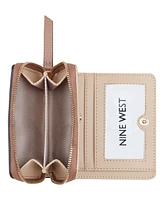 Nine West Lockup Zip Around Wallet