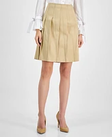 Anne Klein Women's Pleated Knee-Length Skirt