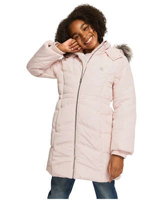 Calvin Klein Big Girls Aerial Jacket