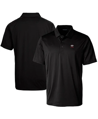 Cutter & Buck Men's Georgia Bulldogs Alumni Logo Prospect Textured Stretch Polo