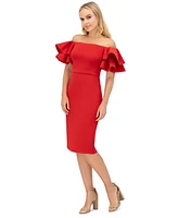 Eliza J Women's Ruffled Off-The-Shoulder Dress