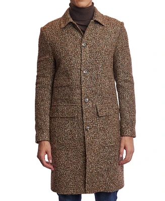 Paisley & Gray Men's Big Boy Boucle Overcoat