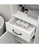 Slickblue Floor Standing Cabinet with 1 Door and 1 Drawer