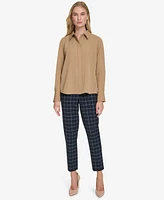 Tommy Hilfiger Women's Slim-Fit Button-Front Shirt