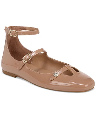 Sam and Libby Women's Frida Ankle Strap Mary Jane Flats