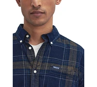 Barbour Men's Southfield Tailored-Fit Highland Check Button Down Corduroy Shirt