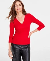 INC Ribbed Top, Created for Macy's