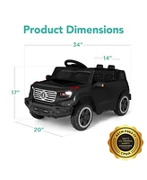 Best Choice Products 6V Kids Ride On Car Truck w/ Parent Control, 3 Speeds, Led Headlights, MP3 Player, Horn