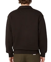 Frank And Oak Men's Loose-Fit 1/2-Zip French Terry Sweatshirt