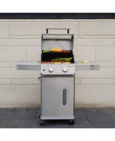 Monument Grills 2 Burner Stainless Steel Grill