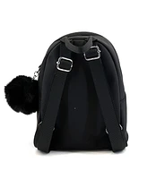 Like Dreams Jasper Rhinestone Pom Pom Backpack