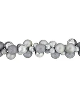 Northlight 6' Shatterproof Ball 3 - Finish Christmas Garland