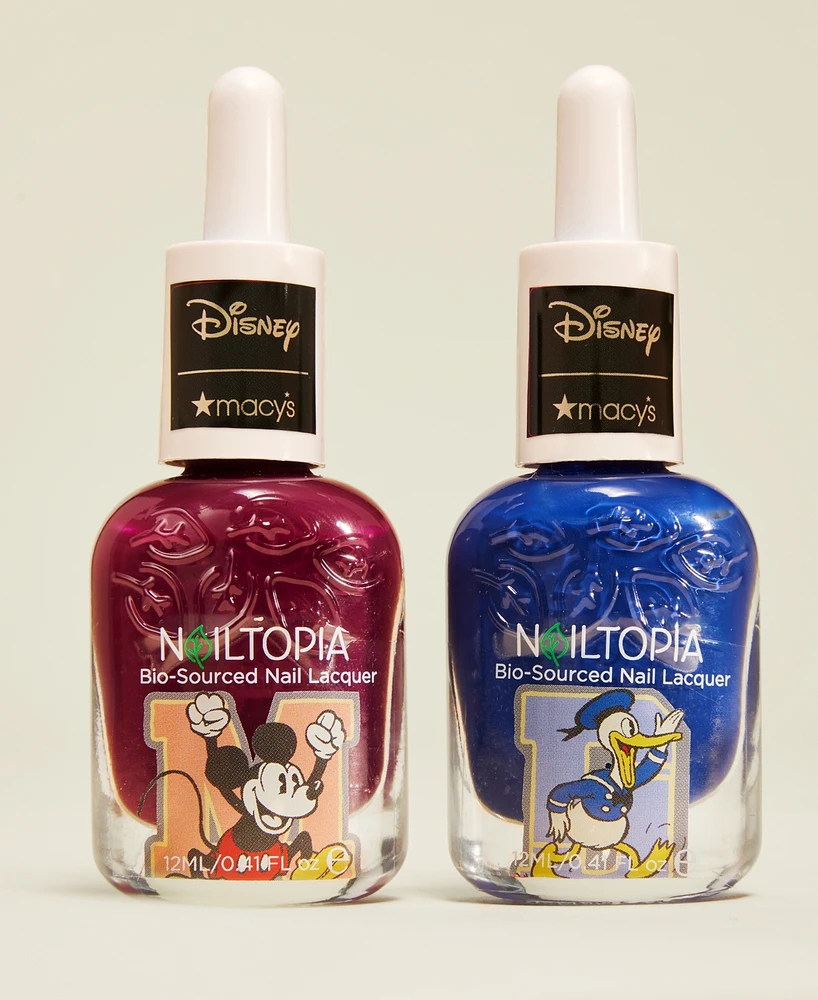 Disney | Macy's Mickey Mouse & Donald Duck 2-Pc. Nail Polish Set, Created for Macy's