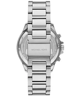 Michael Kors Men's Sage Chronograph Silver-Tone Stainless Steel Watch 42mm