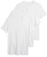 Jockey Men's Smooth Fit Stretch Short-Sleeve Crewneck T-Shirts, Pack of 3