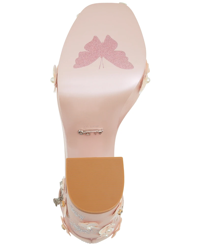 Aldo x Wicked Beautifical Floral Platform Dress Sandals