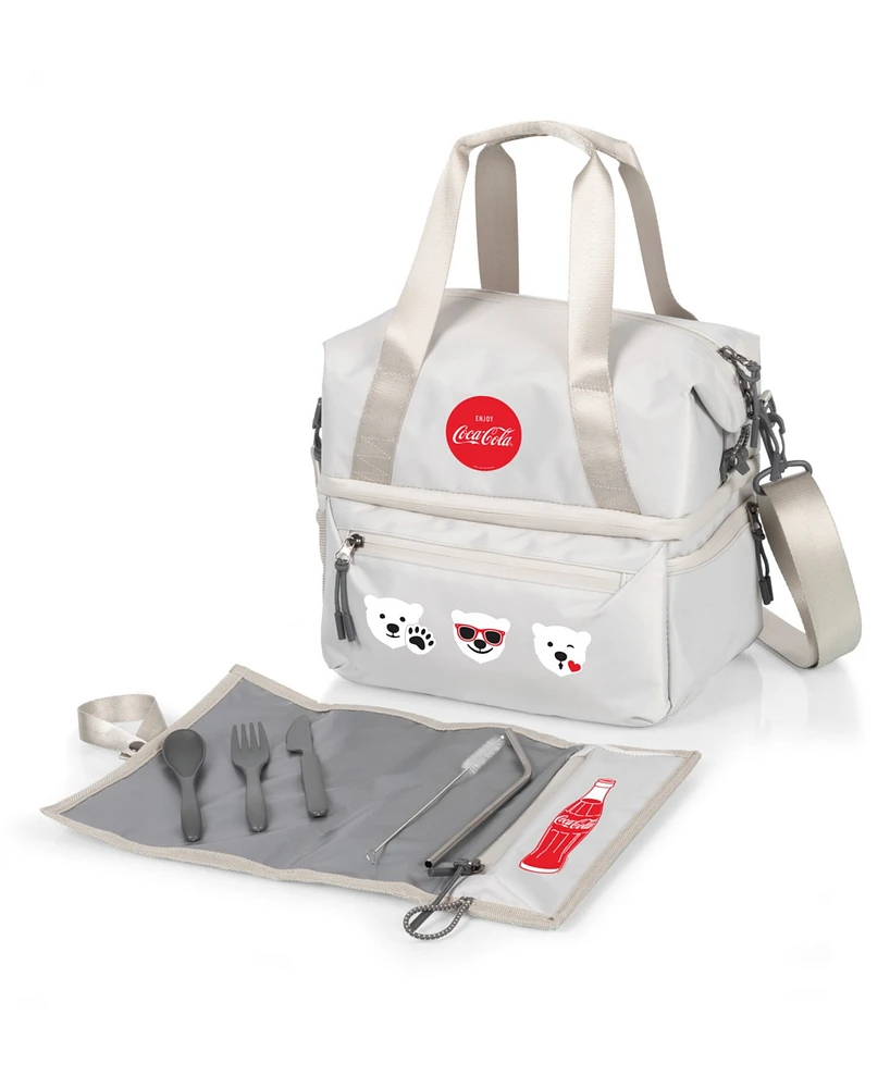 Oniva Coca-Cola 17 Liter Tarana Lunch Bag Cooler with Utensil Set