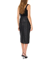 1.state Women's Eyelash-Textured Pencil Skirt