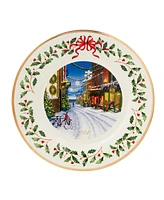 Lenox 2024 Holiday Annual Plate Winter Scene