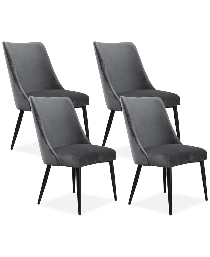 Nerton 4 Pc. Side Chair Set, Created for Macy's