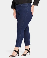 Nydj Plus Size Sheri Slim Ankle Jeans