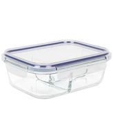 Sedona 2 Pack 3-Compartment Glass Storage Set