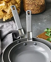 GreenPan X Bobby Flay Stainless Steel Uncoated Nonstick 12-Piece Cookware Set