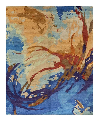 Adorn Hand Woven Rugs Indian Ooak M7327 8'2''x10'1'' Area Rug