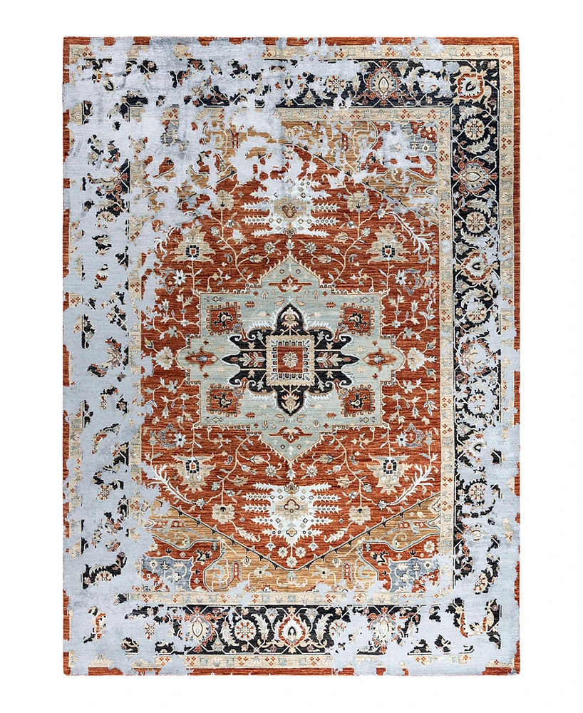 Adorn Hand Woven Rugs Indian Ooak M7732 8'10''x12'3'' Area Rug