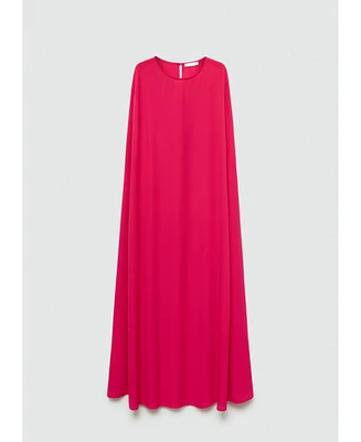 Mango Women's Sleeve Slit Dress