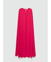 Mango Women's Sleeve Slit Dress