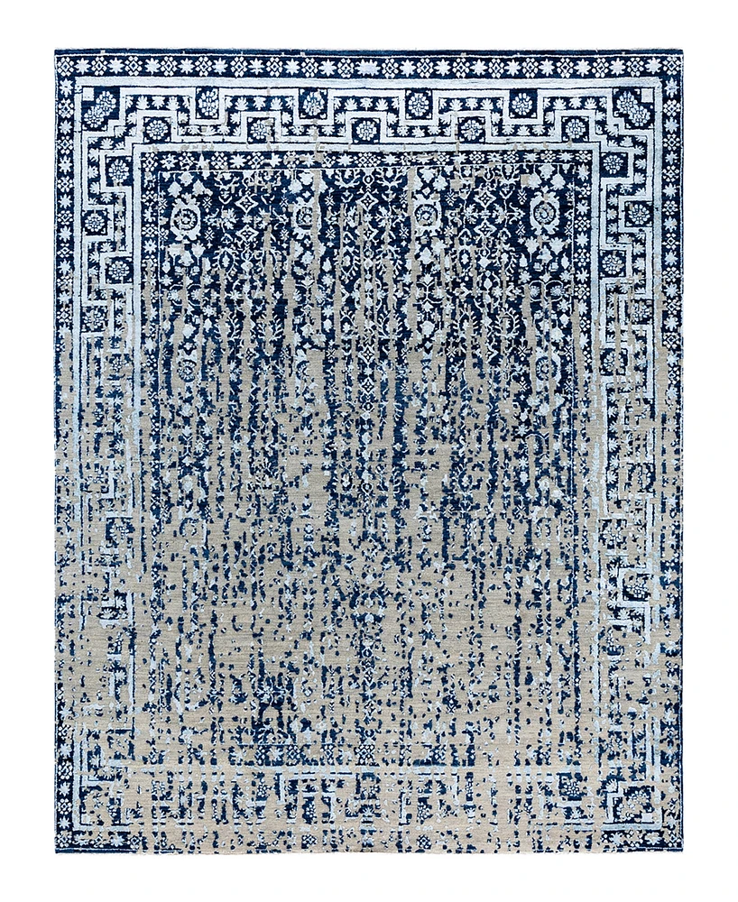 Adorn Hand Woven Rugs Indian Ooak M7182 8'x10'2'' Area Rug