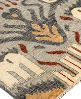 Adorn Hand Woven Rugs Indian Ooak M6032 8'x10' Area Rug