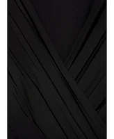 Mango Women's Pleated A-Line Dress