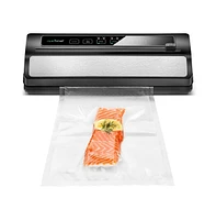 NutriChef Automatic Food Vacuum Sealer - Electric Air Sealing Preserver System with Reusable Vacuum Food Bags