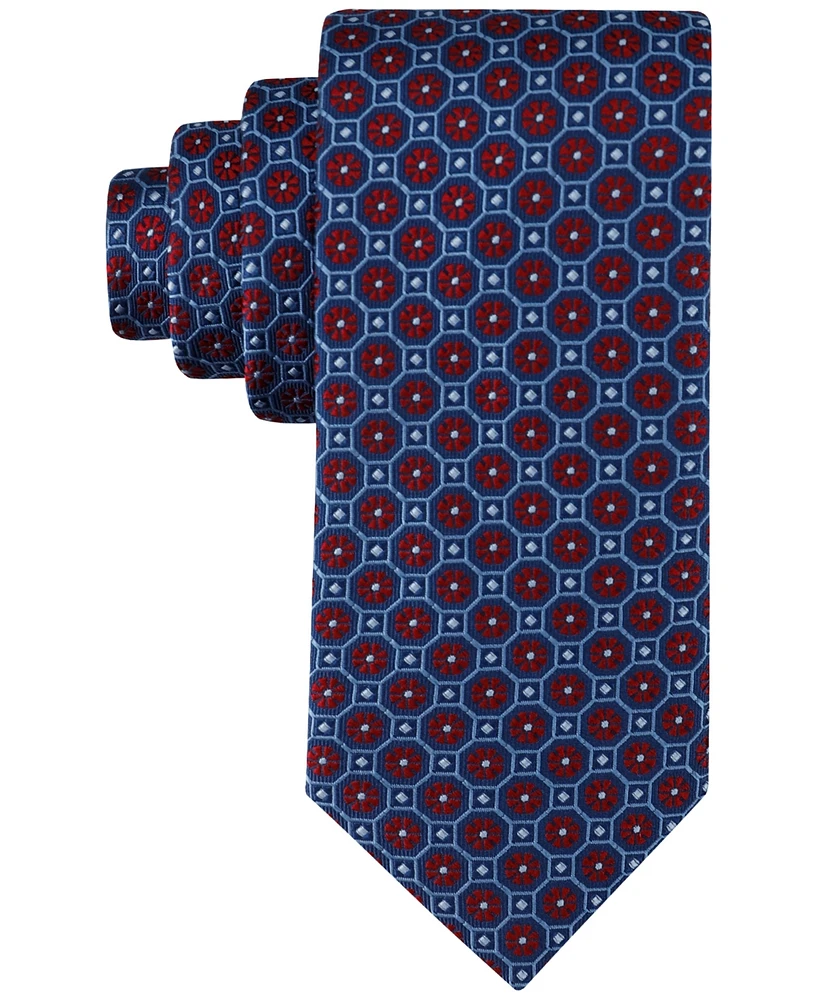 Tommy Hilfiger Men's Fiona Floral Medallion Tie