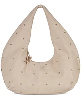 Sam Edelman Faren Rhinestone Medium Suede Hobo