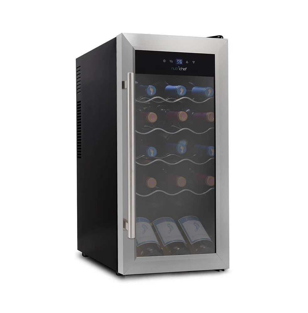 NutriChef Wine Chilling Refrigerator Cellar