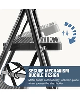 Sturdy 2-Step Ladder Stool Safety and Convenience Combined