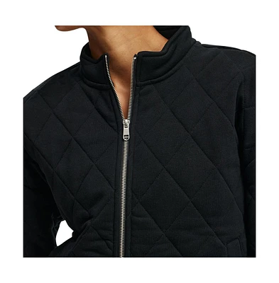 Cotton On Women's Active Quilted Zip Through