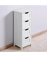 Slickblue Bathroom Storage Cabinet with Shelves and Doors for Efficient Organization and Space Saving