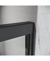 Sliding Shower Doors Safe & Smooth, 56-60"W x 72"H, Adjustable