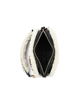 Like Dreams Holly Sherpa Leather Crossbody Bag