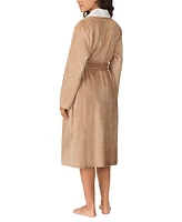 Cuddl Duds Women's Shawl-Collar Long Wrap Robe