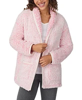 Cuddl Duds Women's Open-Front Shawl-Collar Cardigan