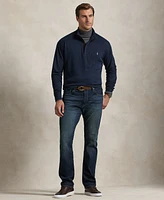 Polo Ralph Lauren Men's Big & Tall Luxury Jersey Quarter-Zip Pullover
