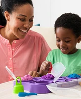 Kinetic Sand, Variety Case with Beach Sensory Toys