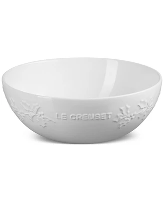 Le Creuset Stoneware Holly Collection 4-Qt. Multi Bowl