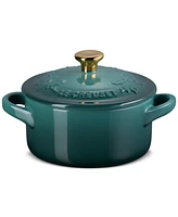 Le Creuset Stoneware Holly Collection 8-Oz. Mini Cocotte