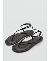 Mango Women's Buckle Strap Sandals